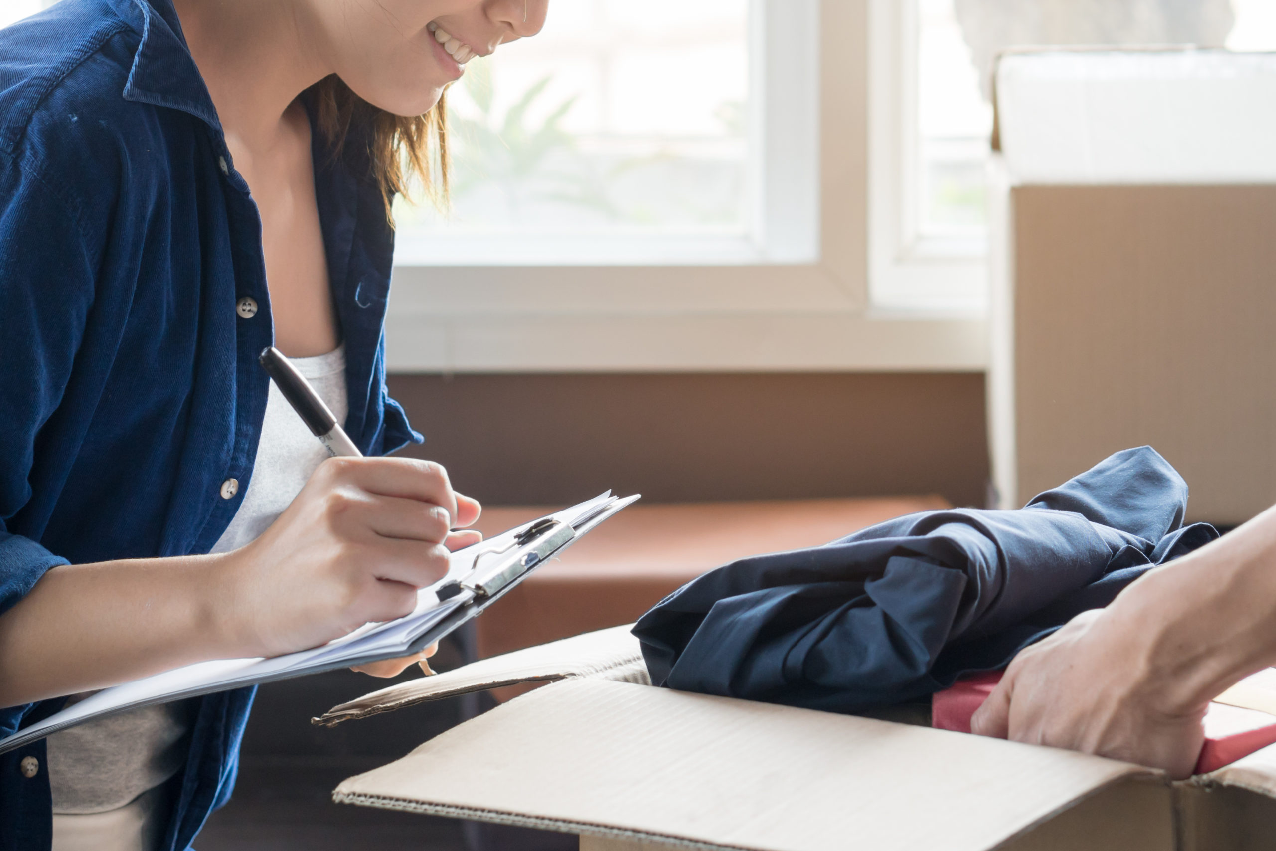 Making lists for downsizing is highly recommended, particularly for boomers.