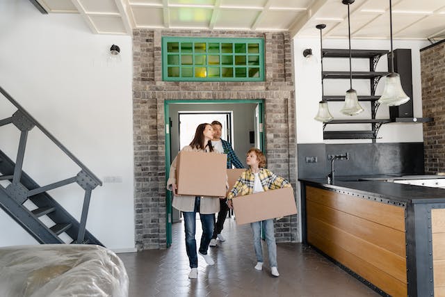 kids can be given tasks to involve them in a move so they feel the move is theirs.